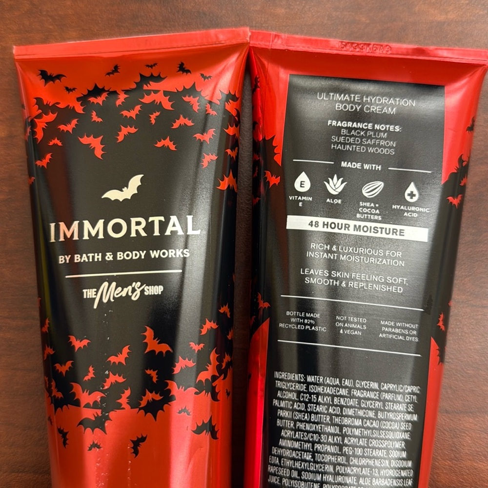 BBW 2pc Mens Body Cream Immortal - Picture 2 of 2